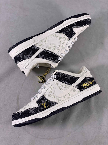 Custom SB Dunk Low x LV FC1688 163