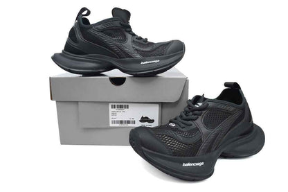 Custom BLCG Circuit Sneaker 'Worn-Out - Black