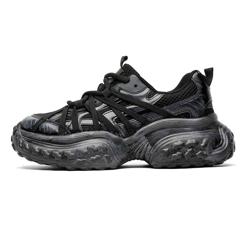 S8888 Black Tire Sneakers