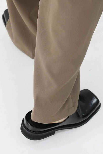 Black Patent Square-Toe Mules