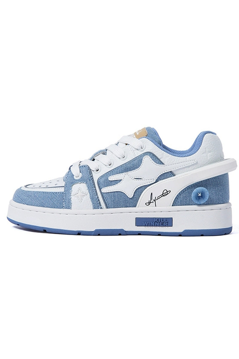 Meteor Retro Court Sneakers - Wolvess