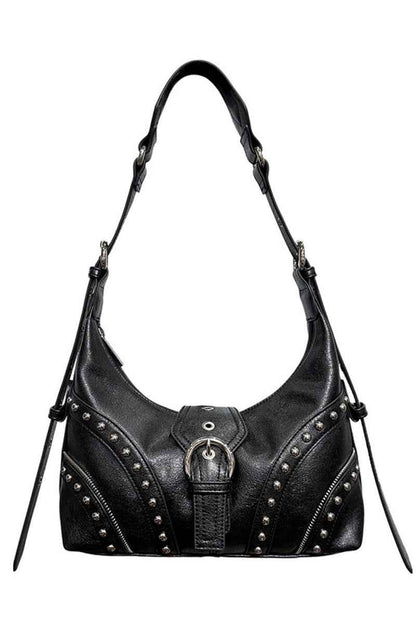 Vintage Studded Underarm Shoulder Bag