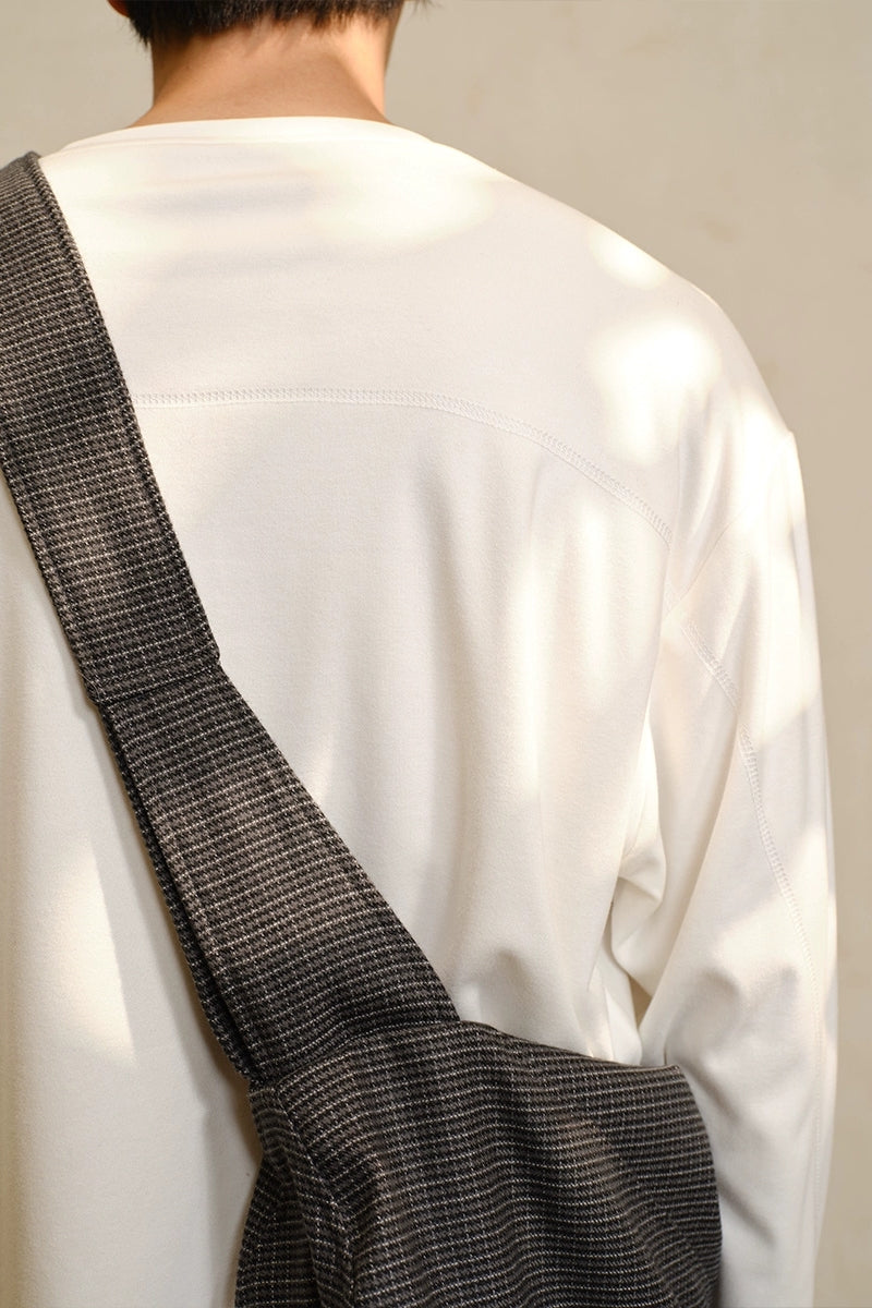 Plaid Messenger Shoulder Bag - Wolvess