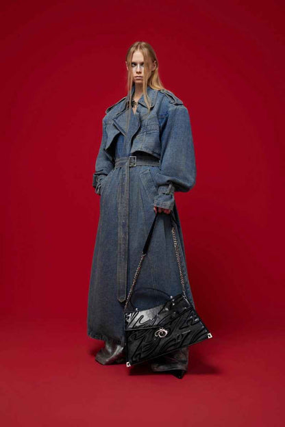 Embossed 3D Shoulder Crossbody Tote Bag