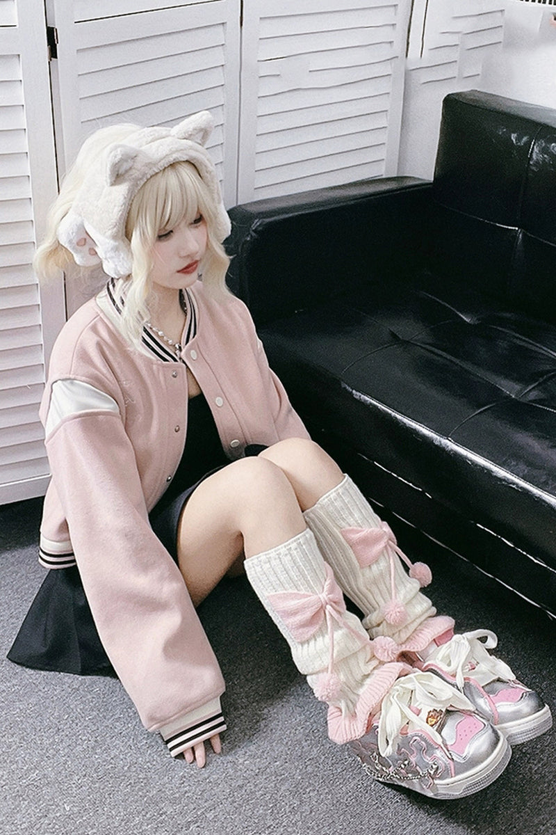 Silver Pink Chain Detail Platform Sneakers - Wolvess