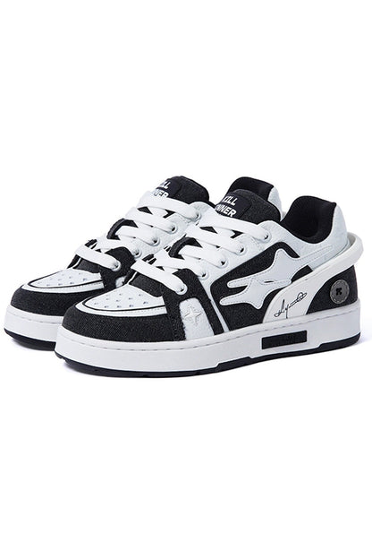 Meteor Retro Court Sneakers - Wolvess