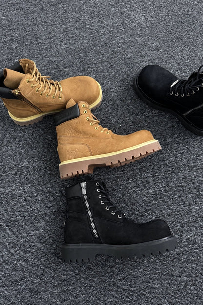 Nubuck Classic Work Boots - Wolvess