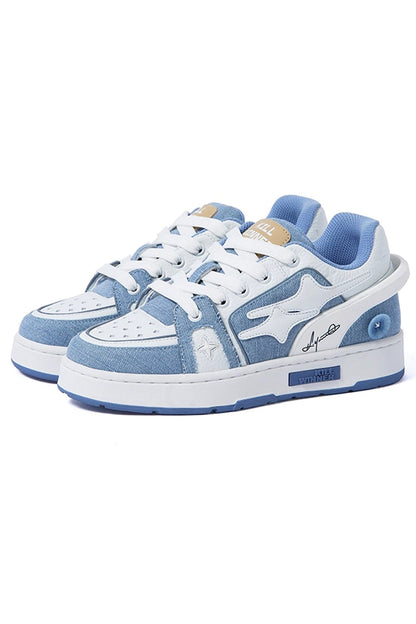 Meteor Retro Court Sneakers - Wolvess