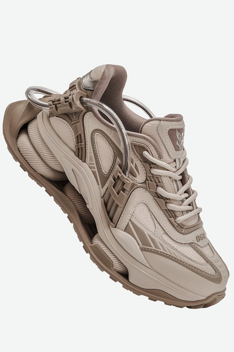 Mechanical Platform Athletic Sneakers - Wolvess