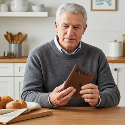 Cambridge Full-Grain Leather Passport Wallet MiamiLeathers.com