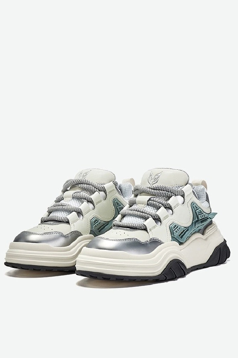 Wave Runner Platform Chunky Sneakers - Wolvess