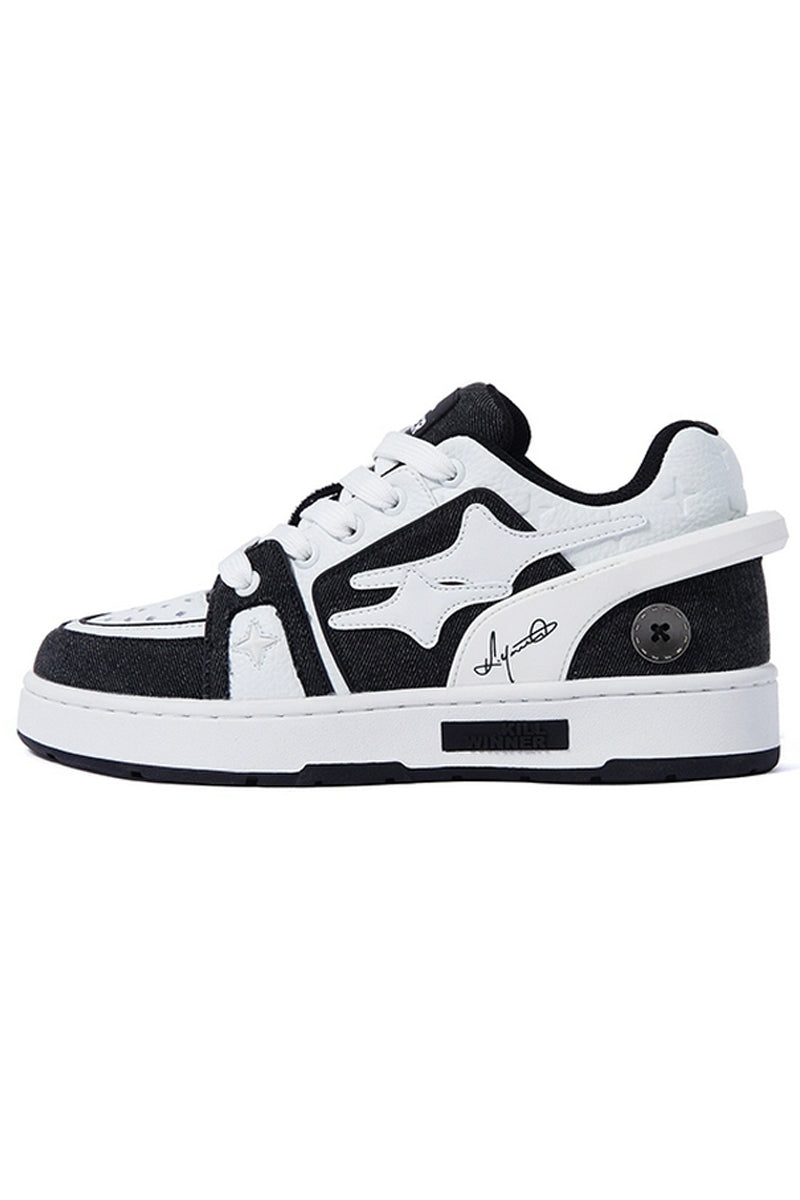 Meteor Retro Court Sneakers - Wolvess