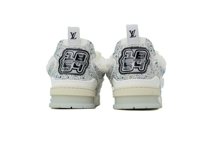Monogram Louis Silver White Diamond louis vuitton