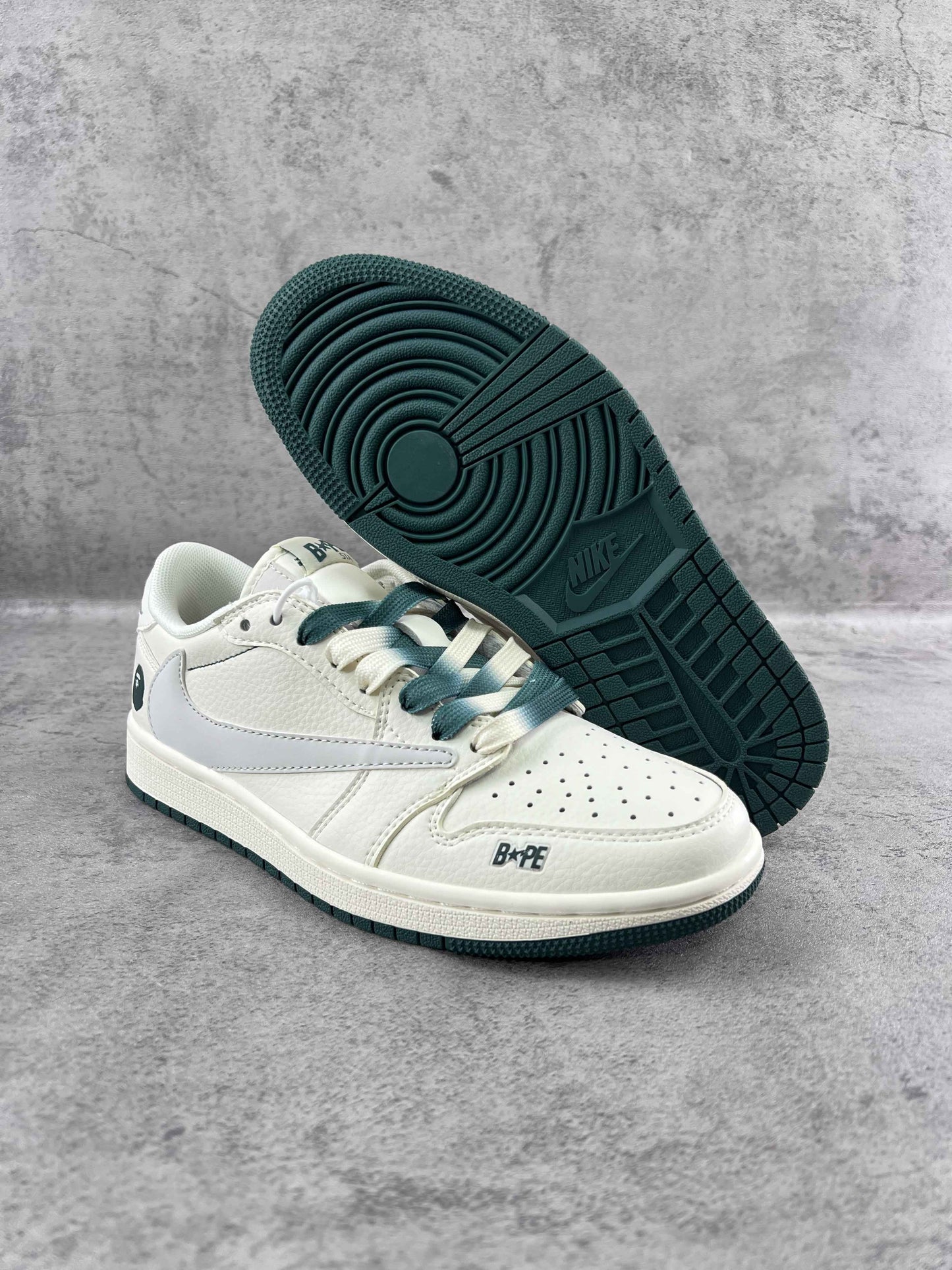 Custom Travis Scott x Air Jordan 1 x Bape XY2688 100