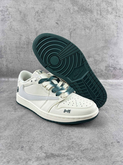 Custom Travis Scott x Air Jordan 1 x Bape XY2688 100