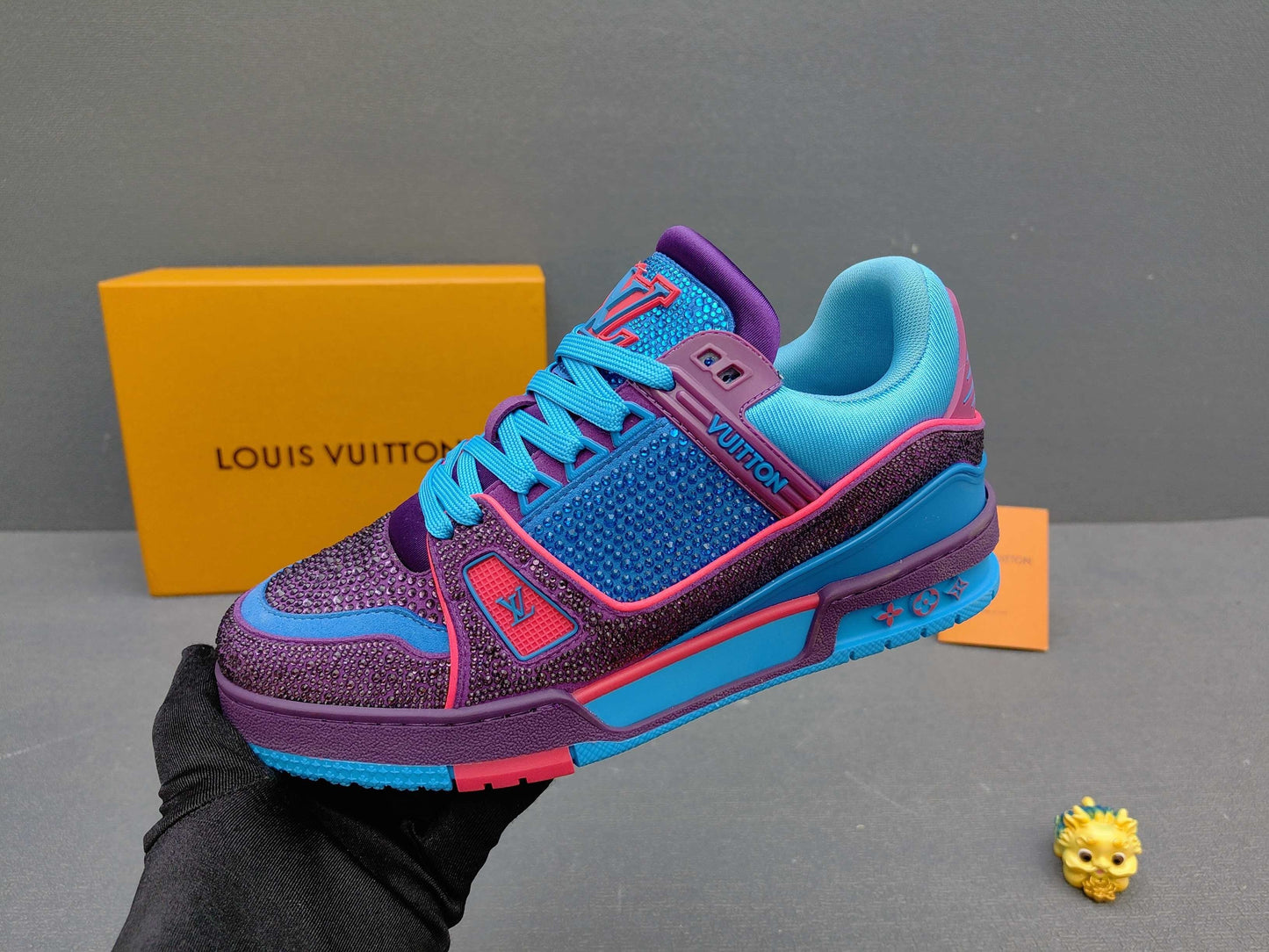 Virgil Abloh x LV Monogram Sneakers AS00400-01 air force 1 low