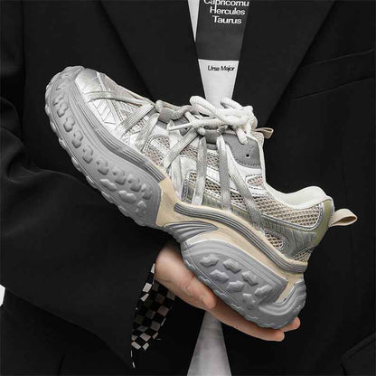 S8888 Champagne Tire Sneakers