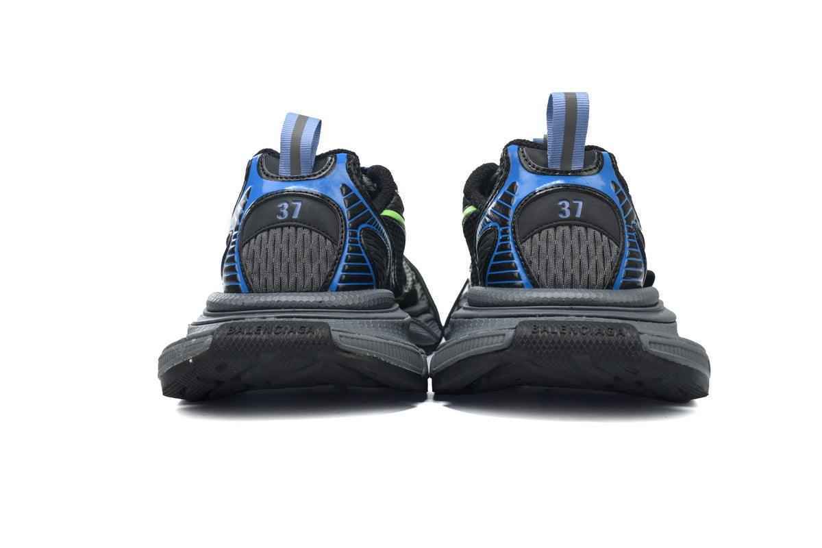 Custom BLCG Black Green Blue Sneakers W3XDC