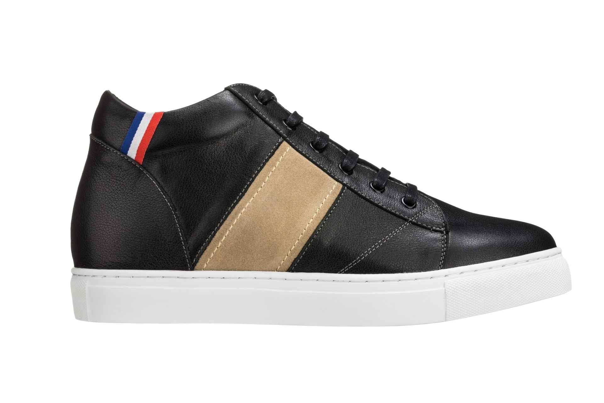 CALTO - K53100 - 2.8 Inches Taller (Black) Tallmenshoes.com