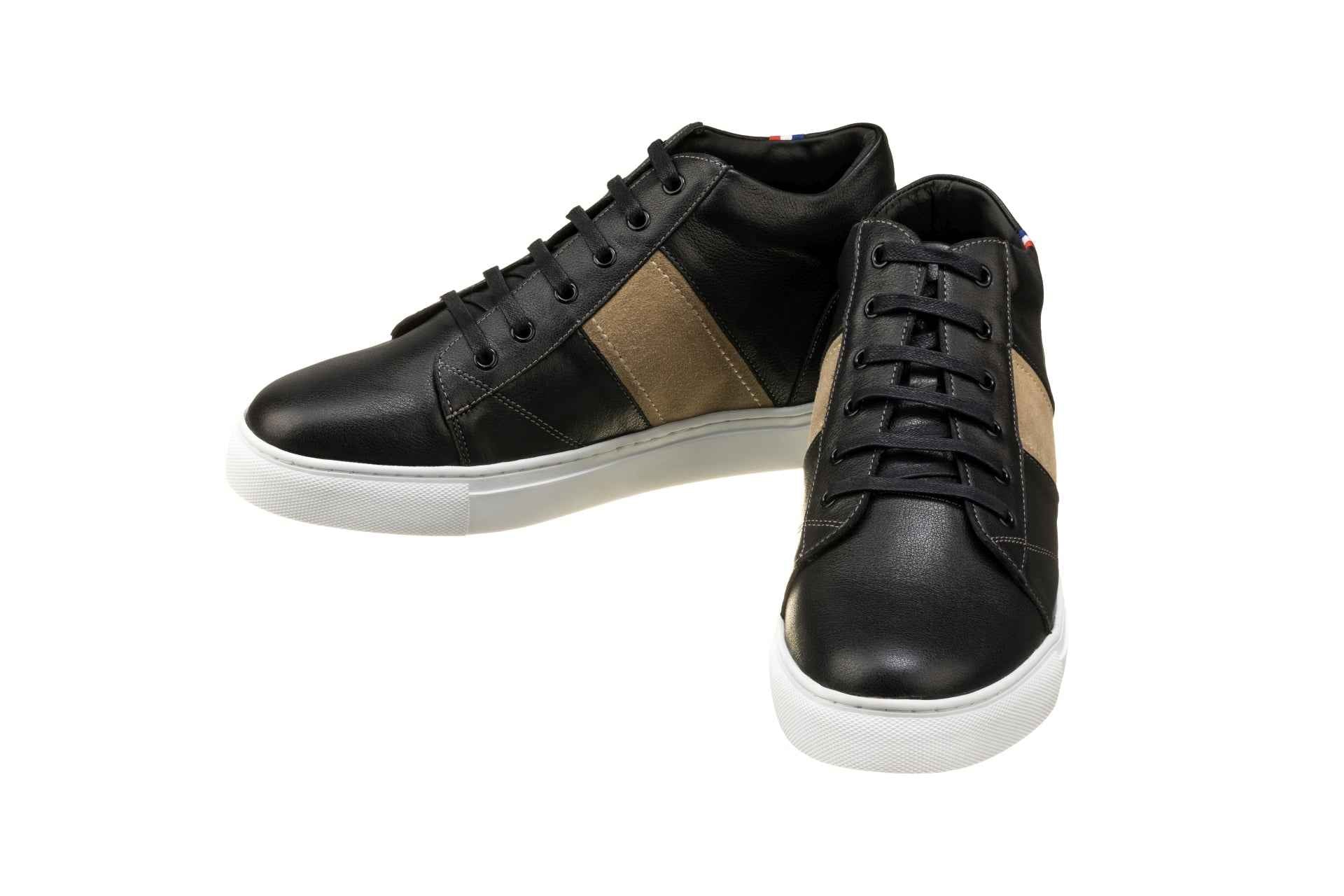 CALTO - K53100 - 2.8 Inches Taller (Black) Tallmenshoes.com