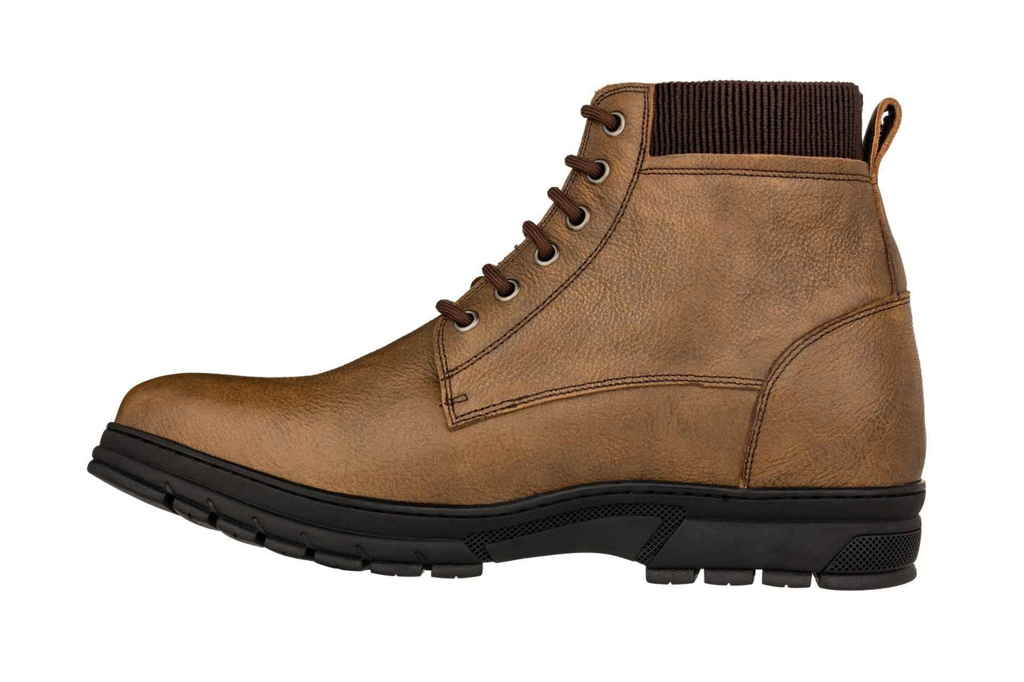 TOTO - K84017 - 2.8 Inches Taller (Khaki) - High Top Work Boots Tallmenshoes.com