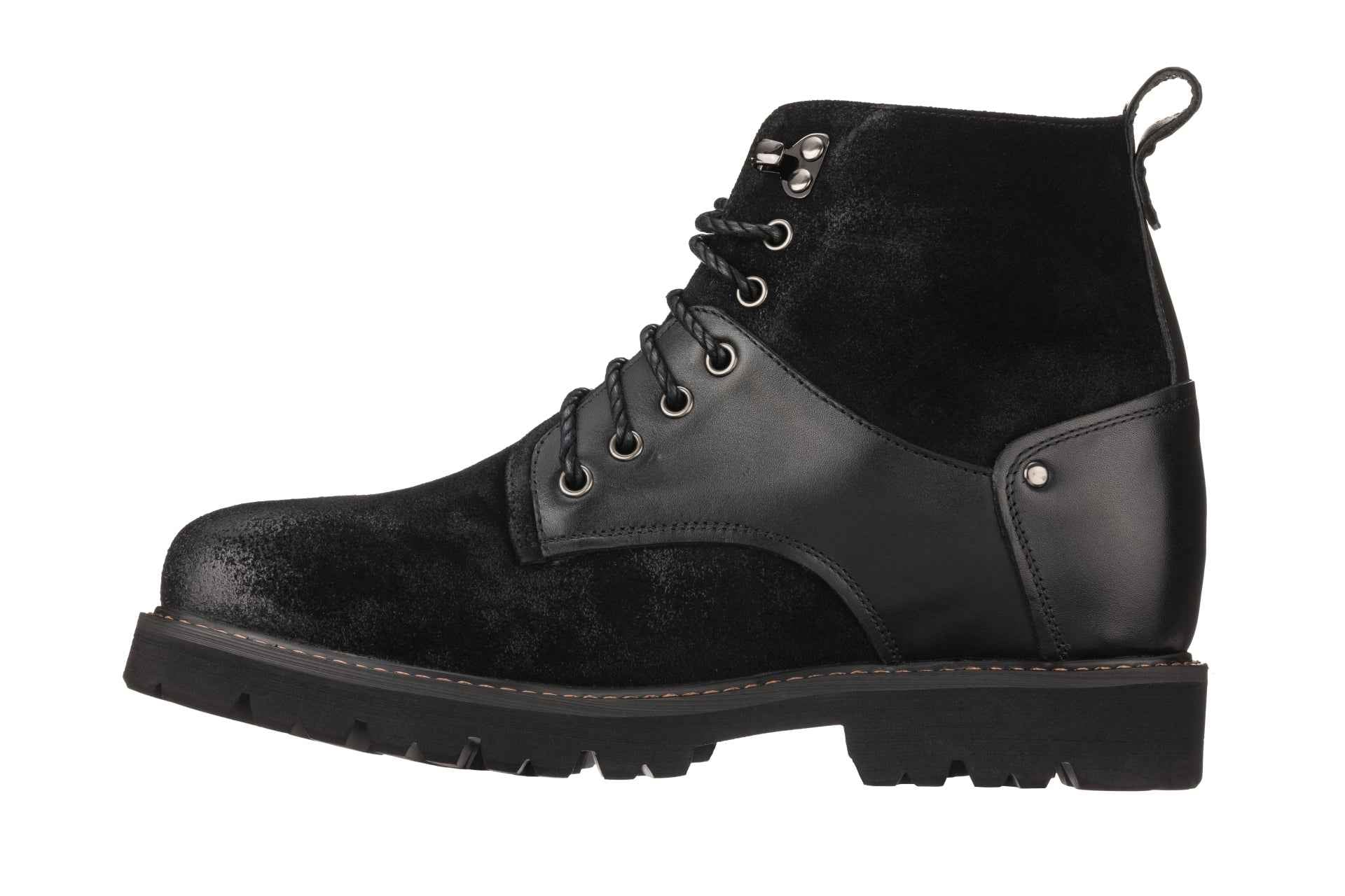 CALTO - K8701 - 3.6 Inches Taller (Black) Tallmenshoes.com
