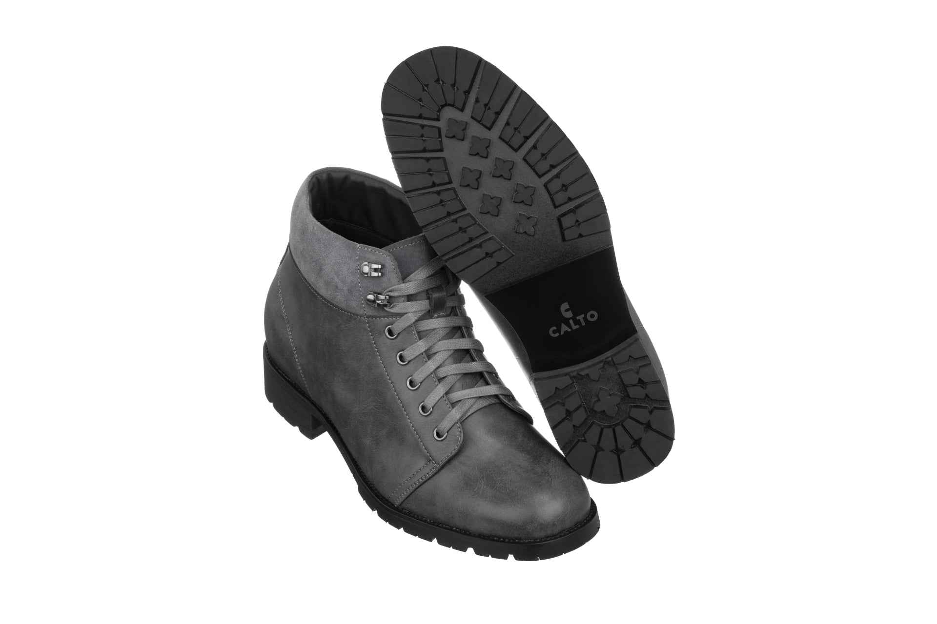 CALTO - K9360 - 3.3 Inches Taller (Dark Slate) Tallmenshoes.com