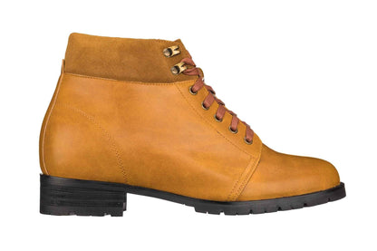 CALTO - K9361 - 3.3 Inches Taller (Brown) Tallmenshoes.com
