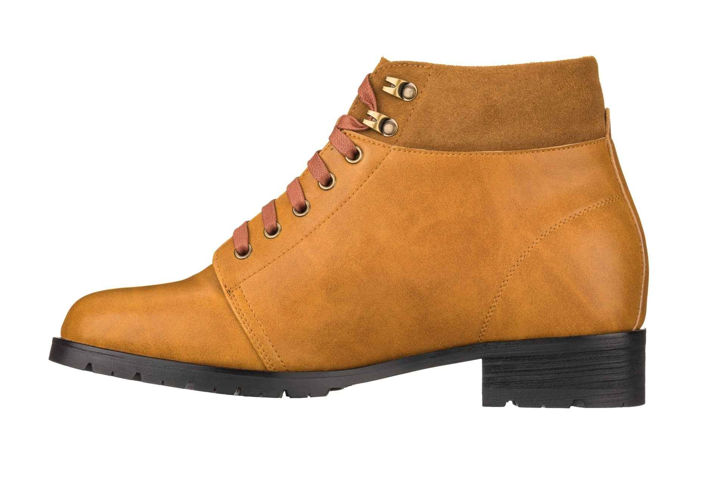 CALTO - K9361 - 3.3 Inches Taller (Brown) Tallmenshoes.com
