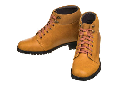 CALTO - K9361 - 3.3 Inches Taller (Brown) Tallmenshoes.com