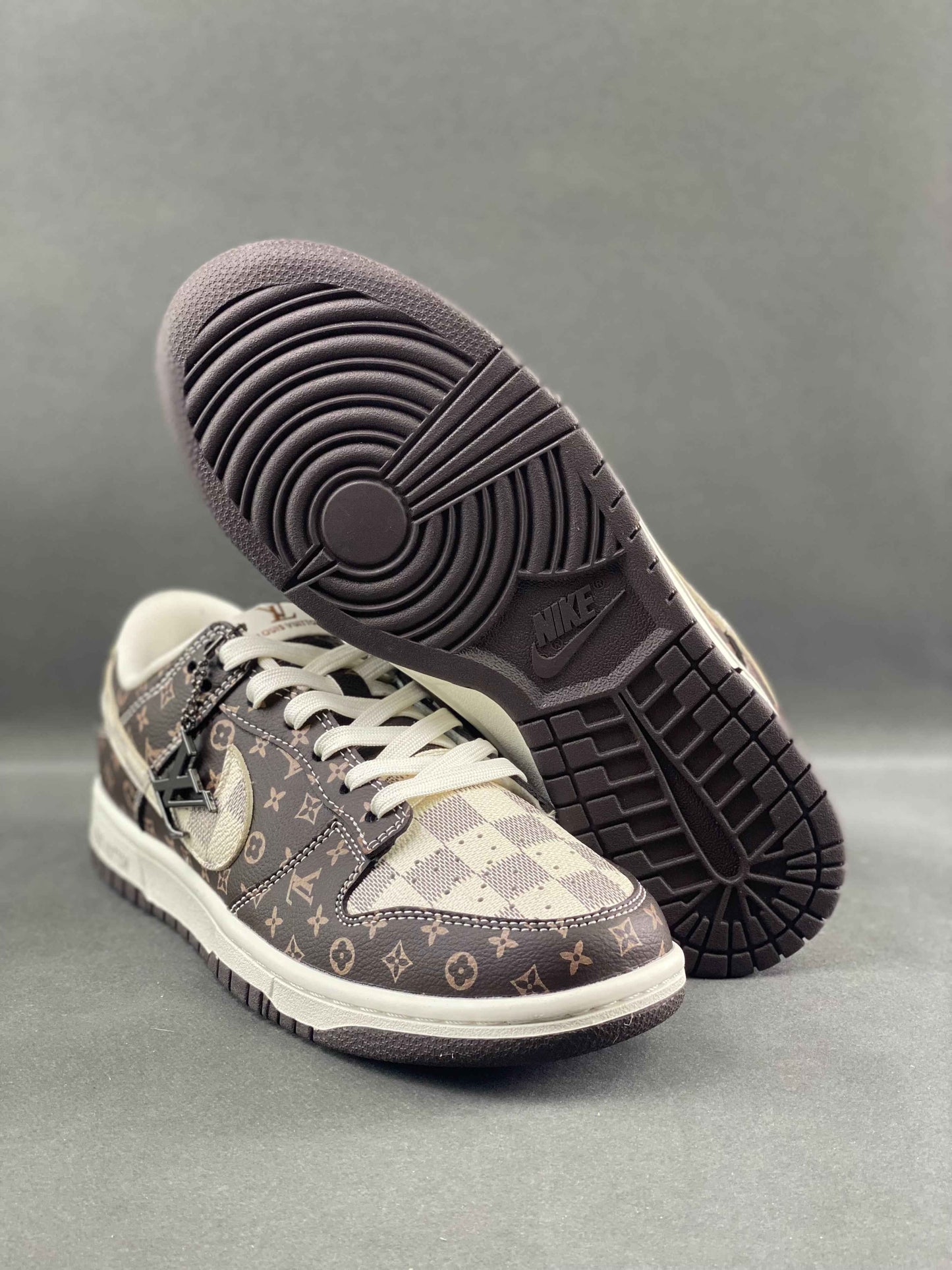 Custom Air Jordan 1 LV SJ2068-255 - Unique Style and Authenticity