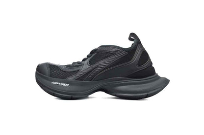 Custom BLCG Circuit Sneaker 'Worn-Out - Black