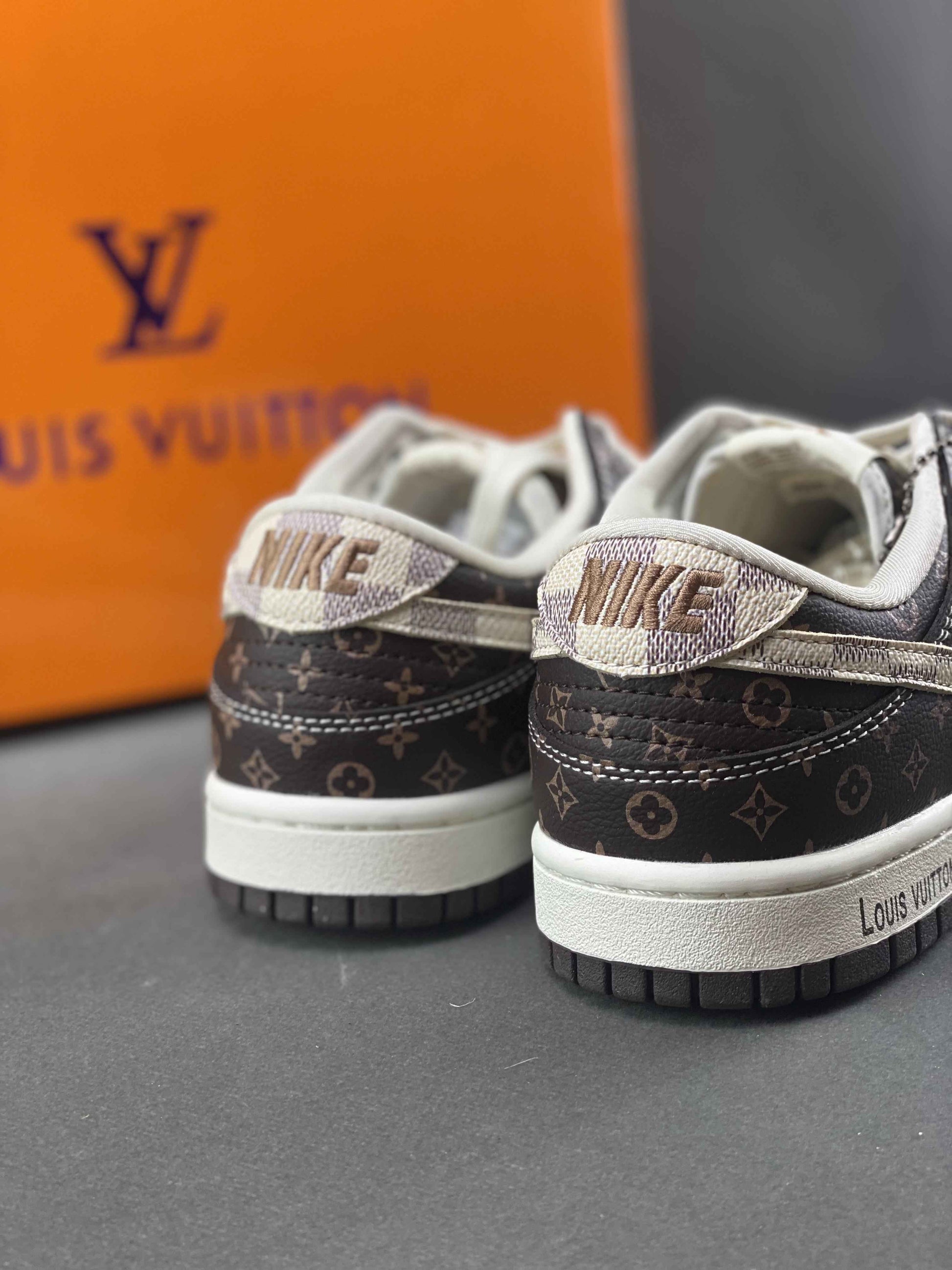 Custom Air Jordan 1 LV SJ2068-255 - Unique Style and Authenticity