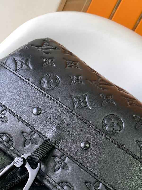 Wolvess Monogram Backpacks - 086