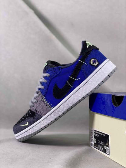 Custom Air Jordan 1 Voodoo Alternate Low OG ZION Sneakers