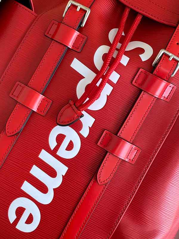 Wolvess Monogram Backpacks - 021