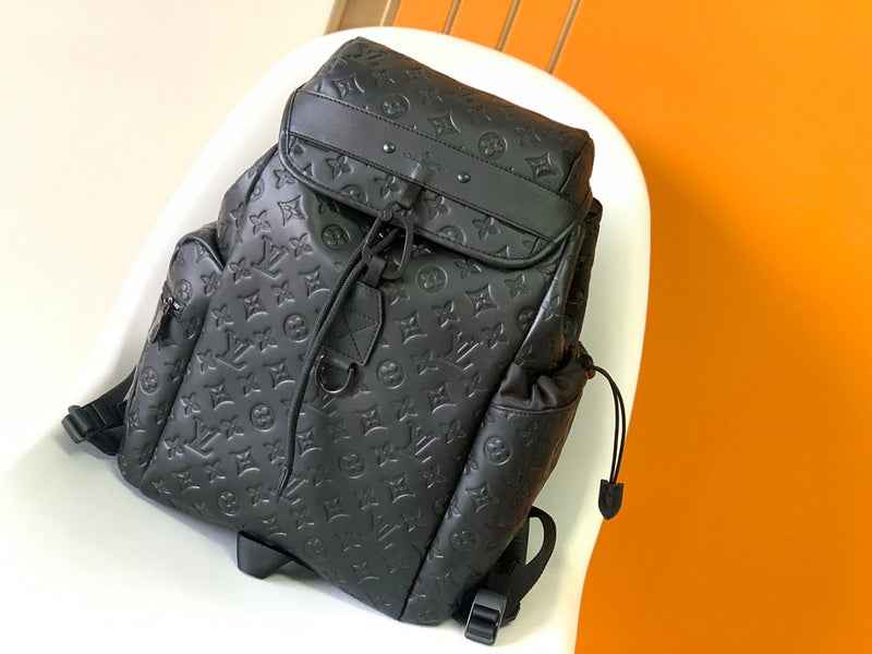 Wolvess Monogram Backpacks - 086
