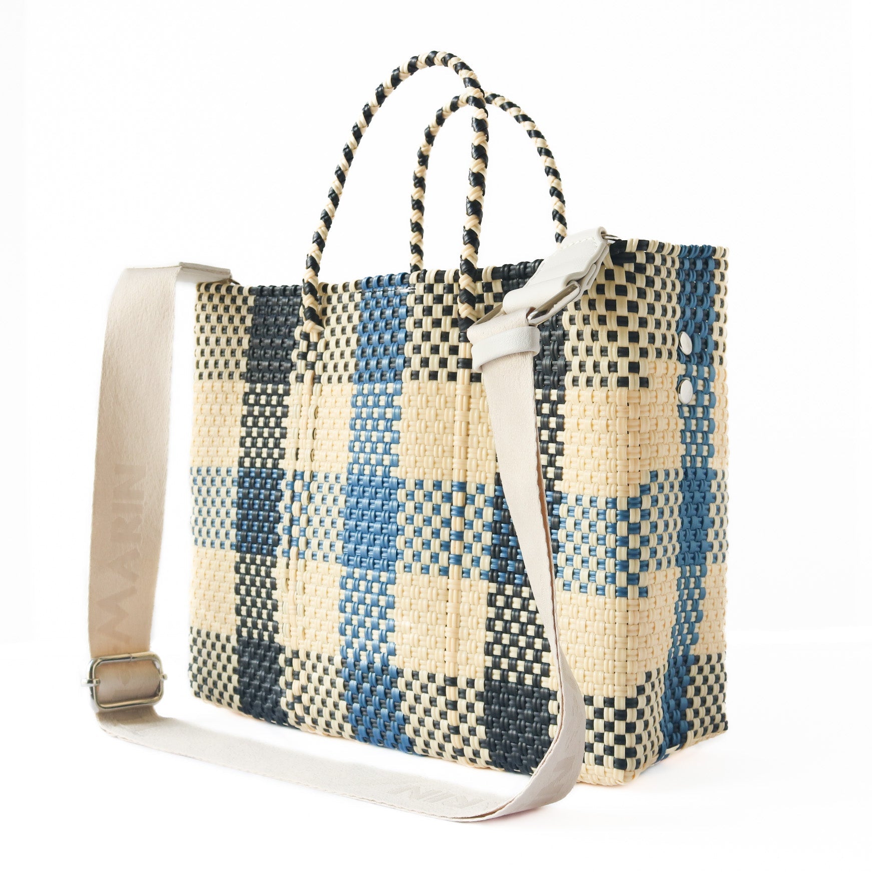 Cabo Medium Woven Resort Crossbody Bag Tin Marin Brand