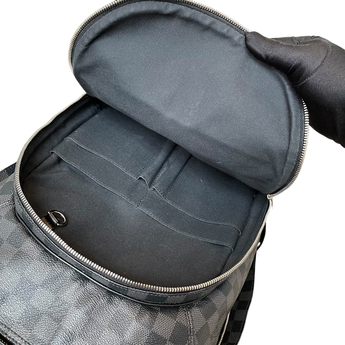 Louis-Vuitton Michael Backpack Damier Graphite SHW The Lavvish Mart