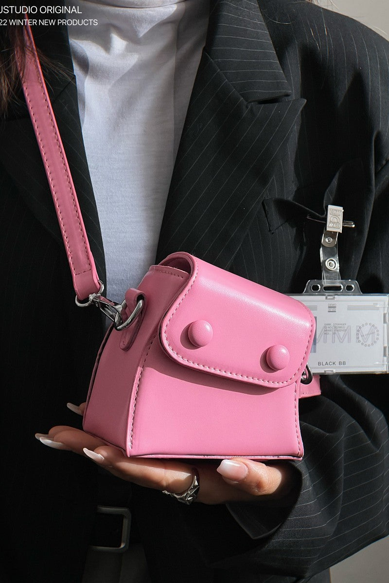 Twist Crossbody Mini Shoulder Bag - Wolvess