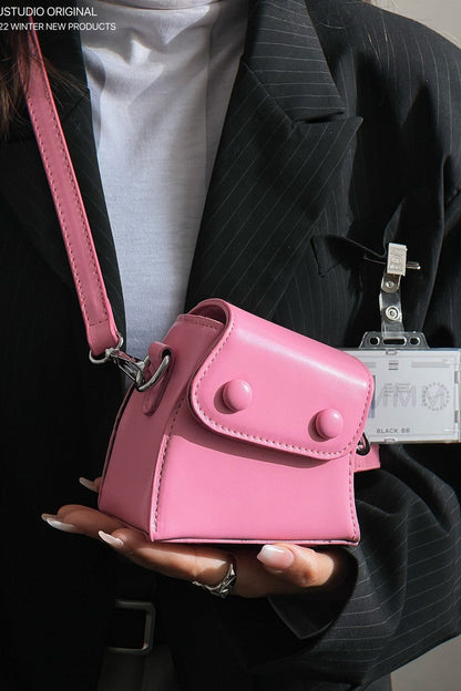 Twist Crossbody Mini Shoulder Bag - Wolvess