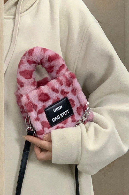 Furry Mini Tote Bag - Wolvess