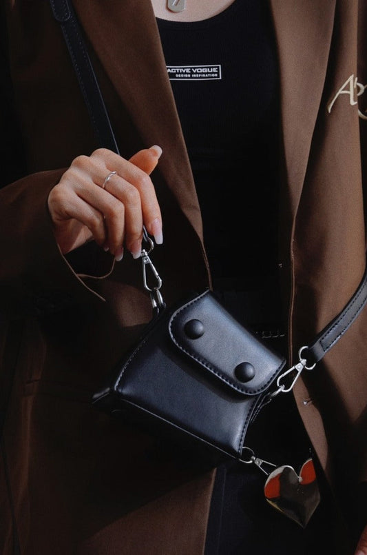 Twist Crossbody Mini Shoulder Bag - Wolvess