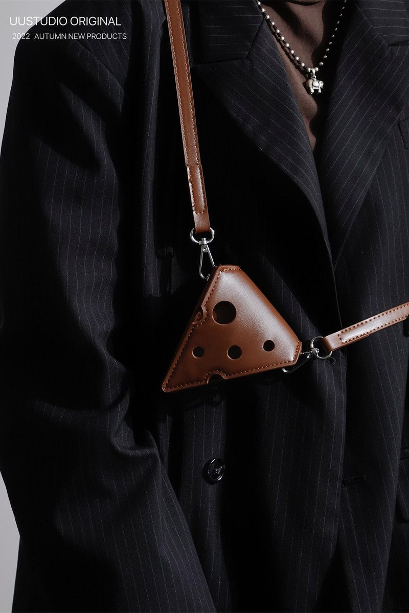 Cheese Wedge Mini Crossbody Bag - Wolvess