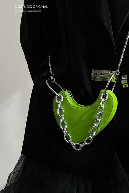 Heart Chain Mini Bag - Wolvess
