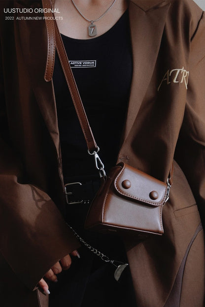 Twist Crossbody Mini Shoulder Bag - Wolvess