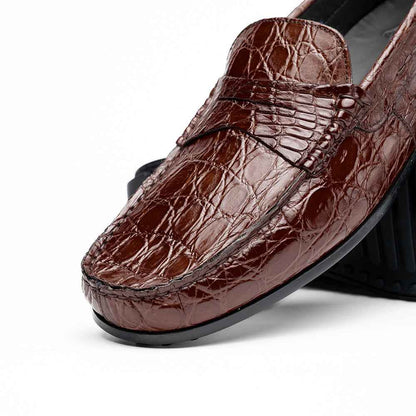 31-103-NIC MONZA Crocodile Driver, Nicotine Zelli Italia