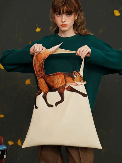 Foxy Charm Tote Bag