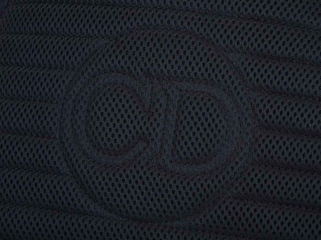 DIR BEIGE AND BLACK 38CM RIDER BACKPACK OBLIQUE JACQUARD