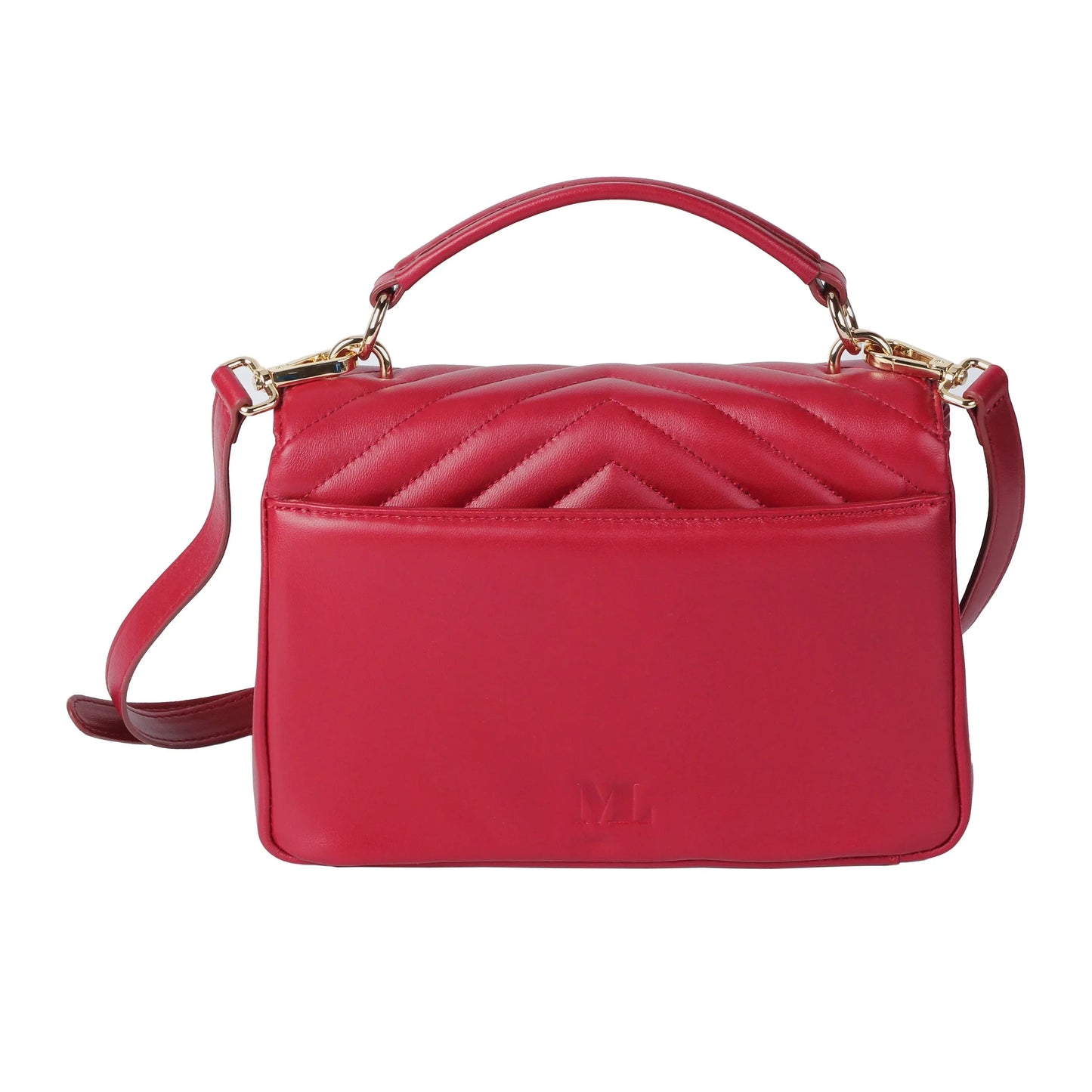 Soft Lambskin Flap Crossbody Bag – Quilted Leather Shoulder Purse MiamiLeathers.com